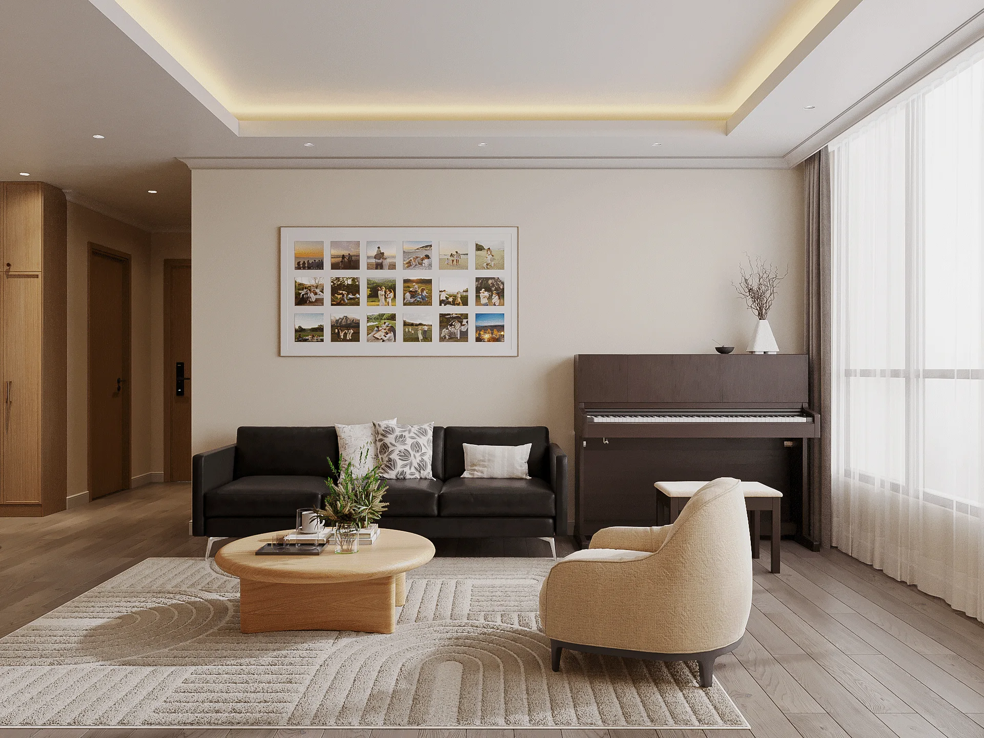 Nên chọn sofa gỗ tự nhiên hay gỗ công nghiệp cho phòng khách